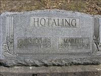 Hotaling, Christopher and Mabel L